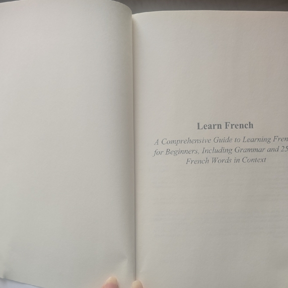 Learn French Language Guide Book - Picture 5 of 5